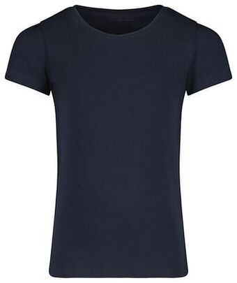 HEMA Kinder T-shirt Donkerblauw (donkerblauw)