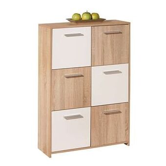 Leen Bakker Dressoir Egadi - bruin - 115x77x30 cm - Leen Bakker aanbieding