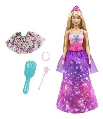 Barbie Dreamtopia 2-in-1 prinses en zeemeermin