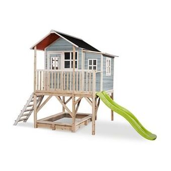 Brico EXIT Loft 550 houten speelhuis blauw aanbieding
