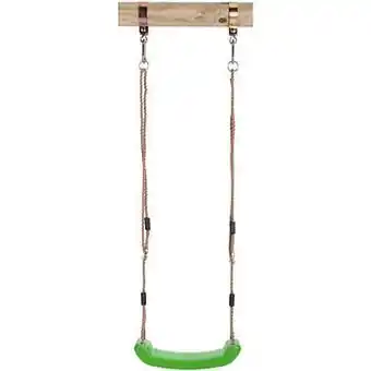 Brico Swing King schommelzitje kunststof appelgroen aanbieding