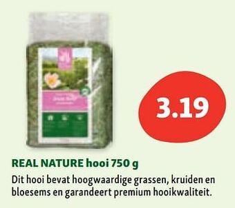 Maxi Zoo Real nature hooi aanbieding