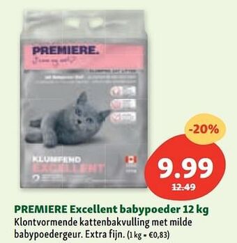 Maxi Zoo Premiere excellent babypoeder aanbieding