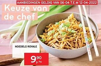 Alvo Noedels royale aanbieding