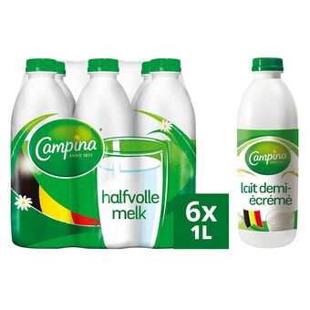Delhaize Melk | Halfvolle | Plastiek flessen aanbieding