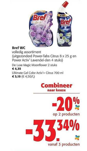 Colruyt Bref Wc aanbieding