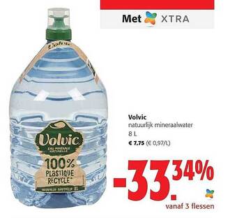 Colruyt Volvic Natuurlijk Mineraalwater aanbieding