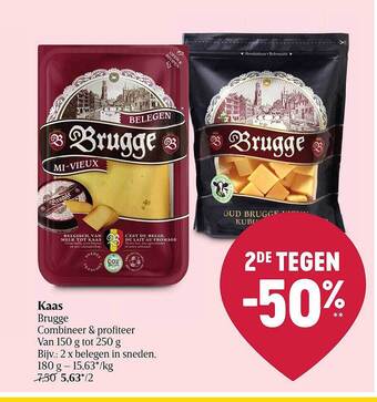 Delhaize Kaas Brugge aanbieding