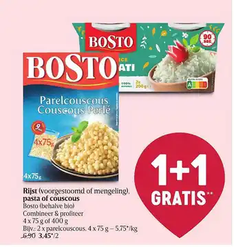 Delhaize Rijst Pasta Of Couscous aanbieding