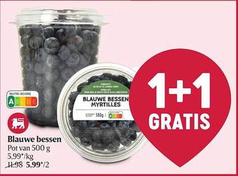 Delhaize Blauwe Bessen aanbieding