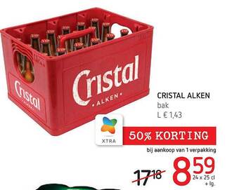 Spar Cristal Alken aanbieding
