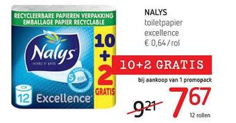 Spar Nalys Toiletpapier aanbieding