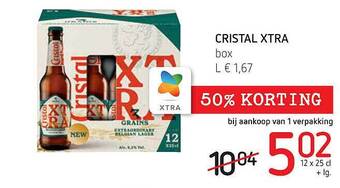 Spar Cristal Xtra aanbieding