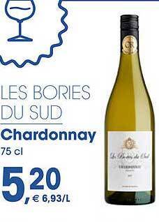 Prik en Tik Les Bories Du Sud Chardonnay aanbieding