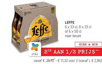 Spar Leffe aanbieding