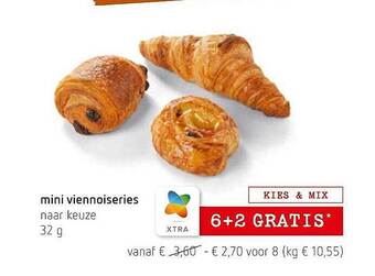 Spar Colruyt Mini Viennoiseries aanbieding