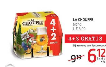 Spar La Chouffe Blond aanbieding