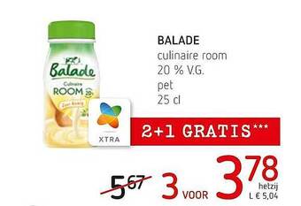 Spar Colruyt Balade Culinaire Room aanbieding