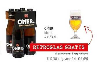 Spar Colruyt Omer Blond aanbieding