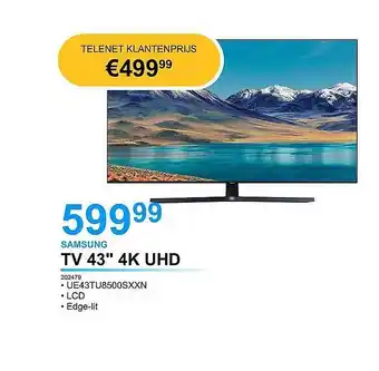 AUVA Samsung 43 aanbieding