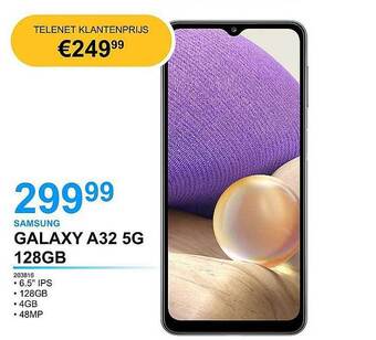 AUVA Samsung Galaxy A32 5g 128gb aanbieding