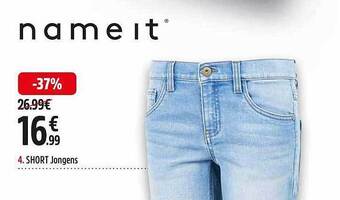 Intersport Short Jongens aanbieding