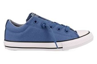 Berca Shoes Converse Sneaker Laag Street Slip on Jongens - Blauw aanbieding