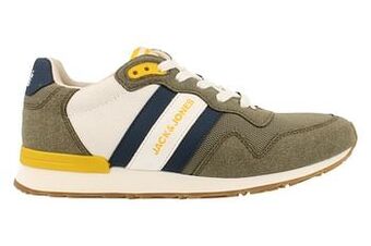 Berca Shoes Jack & Jones Sneaker Laag Heren - Kaki aanbieding