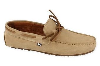 Berca Shoes Scapa Mocassin Heren Volledig Leder - Beige aanbieding