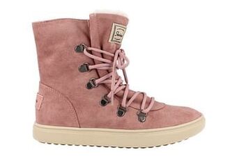 Berca Shoes Skechers Enkellaars Dames Memory Foam - Roze aanbieding