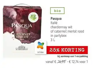 Pasqua Chardonnay Wit Of Cabernet Merlot Rood