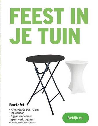 Bartafel