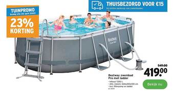 GAMMA Bestway Zwembad aanbieding