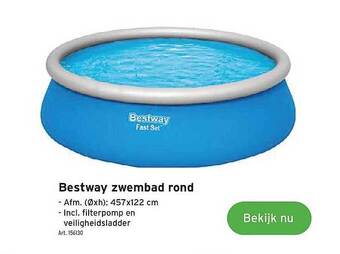 GAMMA Bestway Zwembad Rond aanbieding