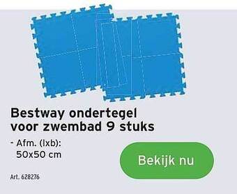 GAMMA Bestway Ondertegel Voor Zwembad aanbieding