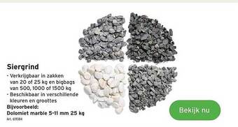 GAMMA Siergrind aanbieding