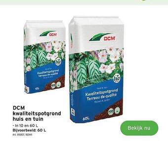 GAMMA Dcm Kwaliteitspotgrond Huis En Tuin aanbieding