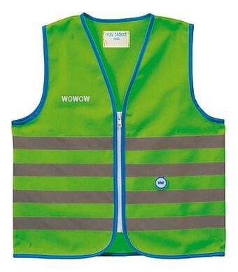 Dreamland Wowow fluohesje Fun Jacket groen S aanbieding
