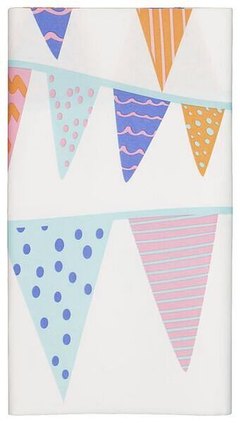 HEMA HEMA Tafelkleed - 138 X 220 - Papier - Vlaggen aanbieding