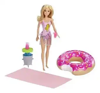 Dreamland Barbie mannequinpop Pool Party aanbieding