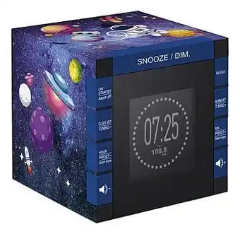Dreamland bigben wekkerradio met projectie RR70 Galaxy aanbieding