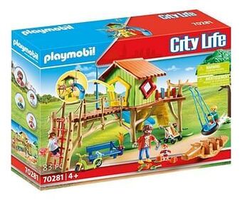 PLAYMOBIL City Life 70281 Avontuurlijke Speeltuin