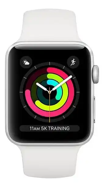 Apple Watch Series 3 42mm zilver