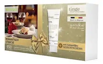 Dreamland Bongo cadeaubon Romantisch Etentje + geschenkje aanbieding