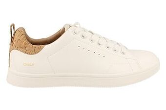 Berca Shoes Only Sneaker Laag Dames Shilo Cork - Wit aanbieding