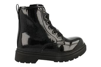 Berca Shoes Mode-Mania Bottine Meisjes Maat 28/35 Trend Glitter - Zwart aanbieding