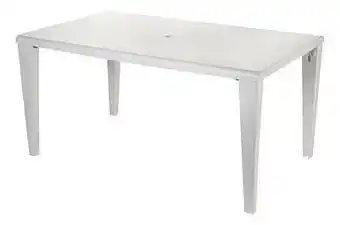 Dreamland Grosfillex tuintafel Apha 150 x 90 cm wit aanbieding