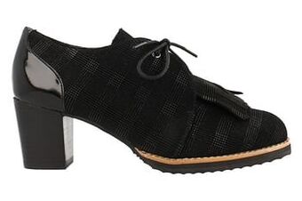 Berca Shoes Crinkles Veterschoen - Zwart aanbieding