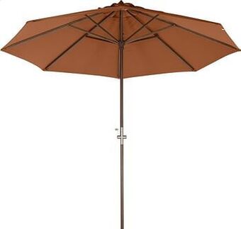 Dreamland Parasol hout Ø 3 m terracotta aanbieding