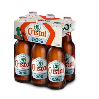 Prik en Tik Cristal 0.0% clip 6 x 25cl aanbieding